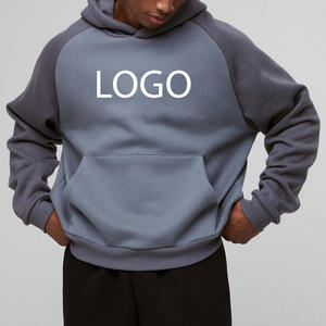 Men's Winter Heavyweight Pullover <b>Hooded</b> Fleece Hoodie with Custom Print Oversized Fit Eco-Friendly Fabric - Product Image 4