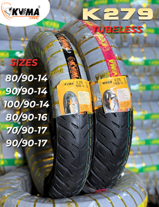 Neumáticos de Motocicleta KUMA K279 Nuevos, Premium, Sin Cámara, de Alto Rendimiento para Scooter, Garantía de 12 Meses, Hechos en Vietnam - Product Image 3