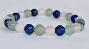 Natural Quality Smooth Glossy Strengthen Friendship 8mm Crystal <b>Gemstone</b> Beaded Meditation <b>Bracelet</b> for Best Friends Jewelry - Product Image 3