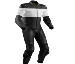 Traje de moto de cuero de carreras hecho a medida de alta calidad Protección completa Característica transpirable Traje de cuero de motocicleta Premium - Product Image 2