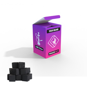 Charbon de bois pour narguilé Shisha à faible teneur en cendres OEM de marque privée 100% Briquette de charbon de coco naturel Usine d'Indonésie Qualité supérieure - Product Image 1