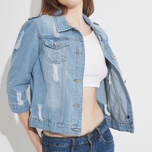 Veste universitaire élégante pour femmes séchage rapide poids léger avec motif solide matériau de remplissage en coton fini produit teint uni - Product Image 6