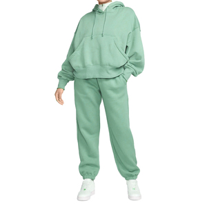 Conjunto Deportivo de Sudadera con Capucha y Pantalones de Chándal Ajustados, de Forro Polar, Cálidos para Invierno, para Mujer - Product Image 1