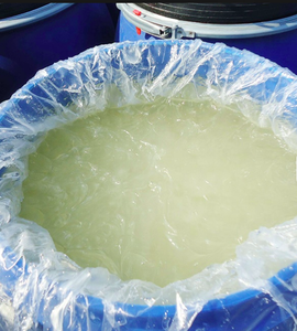 Lauril éter sulfato de sodio 70 (SLES 70)-Materia prima cosmética y detergente CAS No. 9004-61-9 Pasta adhesiva blanca de pureza 70% - Product Image 4