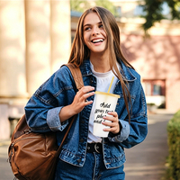 Gobelet réutilisable transparent en plastique de 24 oz avec paille et couvercle, tasses à café glacé personnalisables pour usage quotidien, fêtes et fournitures de café