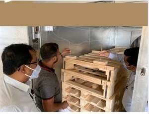 Plantas de Tratamiento Térmico de Madera de Acero Dulce de Alta Calidad, Tamaño de Contenedor de 20 pies, Totalmente Automáticas, Calentadas con Leña, Capacidad de 800 CFT, 1 Año - Product Image 4