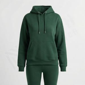 Conjunto Deportivo de Dos Piezas al por Mayor para Mujer, Chándal con Logotipo Personalizado, Conjuntos de Algodón Duraderos para Gimnasio, Fitness, Correr - Product Image 1