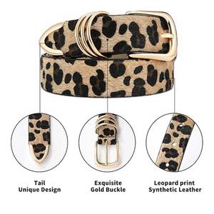 Elegante Cinturón de Cuero con Acabado Repujado y Diseño de Borde Cosido, Colores y Logotipo Personalizables, Todas las Tallas Disponibles - Product Image 4