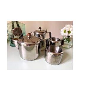 Bouilloires à café en métal brillant d'usine avec finition plaquée or Bouilloires à thé fabriquées par l'Inde - Product Image 5