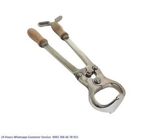 Castrador sin sangre veterinario reutilizable de 48 cm con tope de cordón Producto de instrumentos veterinarios - Product Image 3