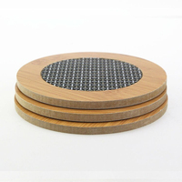 Napperons imprimés à la main, Serviettes en coton, tapis de table, décor de cuisine et de salle à manger, sous-verres