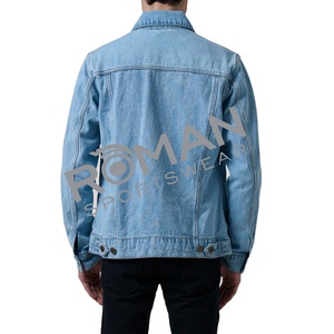 Veste en jean 100% coton pour homme, nouvelle conception personnalisée, vêtements d'hiver, logo personnalisé, poche latérale, vestes en jean de haute qualité par RSW - Product Image 4