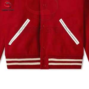 Chaqueta Varsity Personalizada 2026 para Hombre, Cuello Alto, Diseño de Invierno con Decoración Estampada - Product Image 6