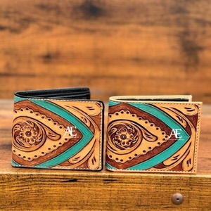 2024 กระเป๋าสตางค์หนังHand Toledใหม่ผู้ชายยาวซิปกระเป๋าสตางค์ขายร้อนแฟชั่นTANสีผู้ถือเงินสดของขวัญสําหรับเขา - Product Image 1