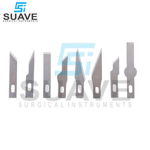 Producto recién llegado, cuchillas de impresión de logotipo personalizado, asas y cuchillas de bisturí de buena venta de SUAVE SURGICAL INSTRUMENTS - Product Image 3