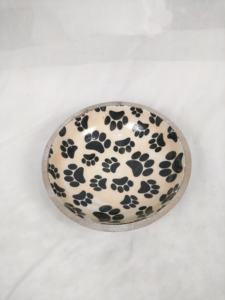 Grand bol en bois de manguier de qualité alimentaire, finition naturelle, pour la décoration de la maison, les fruits, le pot-pourri, la table basse, ou comme porte-bougie. - Product Image 6