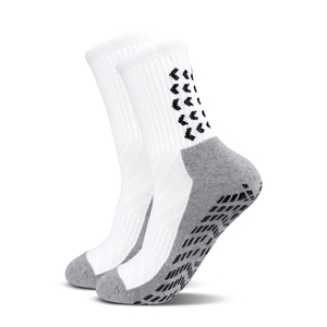 Chaussettes de sport personnalisées avec votre propre logo Chaussettes de basket-ball côtelées en coton athlétique de créateur Personnaliser les chaussettes - Product Image 2