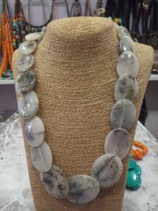 Collar de Cuentas de Resina con Patrón Redondo de Moda, Cuentas Sueltas de la India para Joyería - Product Image 4