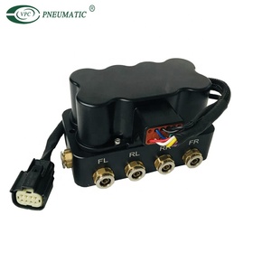 VUX-4F air Ride Suspension Valve Manifold with <strong>DOT</strong> <strong>Fitting</strong> - Product Image 4