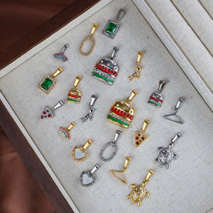 Collier pendentif tortue en acier inoxydable étanche Collier plaqué or Pendentif tortues de mer en pierre de zircone Bijoux religieux - Product Image 6