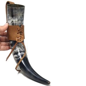 Cuerno de búfalo pulido, cuernos vikingos para beber con opciones de grabado personalizado, cuerno de buey, tazas elegantes para beber cerveza - Product Image 3