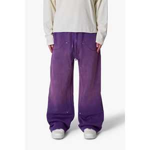 กางเกงวอร์มขาบานทรงดับเบิ้ลนี ผ้าฝ้าย 100% - Product Image 3