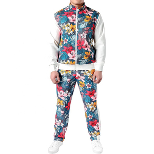 Gran oferta, chándales ajustados de alta calidad para hombre, diseño de sublimación personalizado, estilo de invierno con patrón sólido - Product Image 3