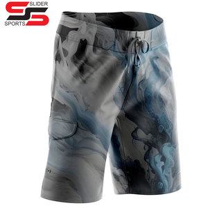 Custom Professional Factory Made Lightweight <b>Men</b> Swim <b>Trunks</b> Beach Shorts for <b>Men</b> Running Mesh Short Wholesale Board Shorts - Product Image 4