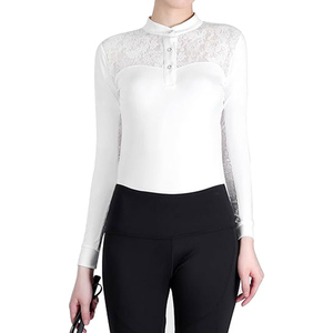 Camisa de Equitación Personalizada para Mujer, Protección Solar, Anti-UV, Ligera, con Cremallera Oculta - Product Image 6