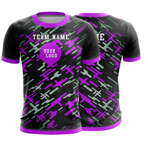 Dernier design de sublimation à col rond, maillots de football vierges de haute qualité, maillot de football - Product Image 1