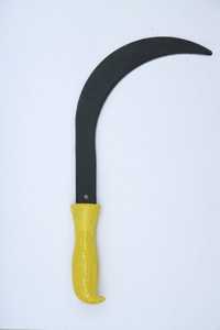 Halloween Decor Spooky Skeleton Hand Scythe Accessory Long Plastic Realistic Looking Reaper Scythe Skeleton Hand Reaper <b>Sickle</b> - Product Image 6