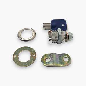 Lote de 2 Cerraduras Tubulares Resistentes # Material de Aleación de Zinc 6083 con Sistema de Desbloqueo con Llave - Product Image 4