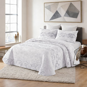 Juego de Edredón de Lujo Moderno de 4 Piezas, Ligero, de Color Sólido, Tamaño King, para Todas las Temporadas - Product Image 1