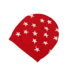 Bonnet en tricot jacquard étoile chaud unisexe chapeau d'hiver doux tissu confortable élégant mode Ski casquette confortable extérieur chapeaux - Product Image 4