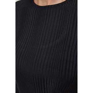 Blusa de manga larga y espalda descubierta con detalle de hebilla - Product Image 4