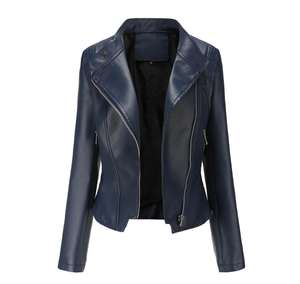 Vente en gros de vestes en cuir pour femmes en vrac toutes tailles disponibles dans des couleurs attrayantes fabriquées par des professionnels - Product Image 3