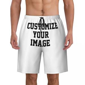Gimnasio con imagen personalizada para correr para hombre, cintura media, transpirable, tejido de secado rápido, ecológico, de talla grande, elementos esenciales de verano, estilo callejero - Product Image 4