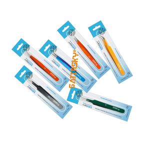 Ensemble de pinces de précision professionnelles en acier inoxydable, non magnétiques, à pointes courbées et droites, kit chirurgical de haute qualité - Product Image 3