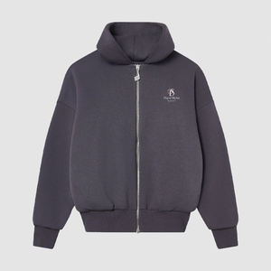 เสื้อฮู้ดของผู้ชายไซส์ใหญ่พิเศษผ้าฝ้าย100% เป็นมิตรกับสิ่งแวดล้อมกันน้ำลายแบบ DIY - Product Image 1