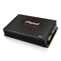 Amplificateur de voiture 4 canaux classe AB 1200W, 100W x 4 RMS, 4 ohms, stéréo, pleine gamme