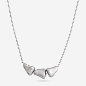 Collier tendance en forme de cœur et de chiffres 189369, type chaînes perlées - Product Image 6