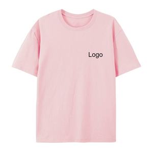 Camisetas holgadas Unisex Liso 100% Algodón Calidad 100% Algodón Jersey Blanco Liso Hombres OEM Camiseta de manga corta para hombres - Product Image 2