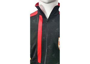 Survêtement décontracté à capuche au design premium, coupe régulière, respirant, en polyester/coton, vêtements de sport pour hommes - Product Image 4