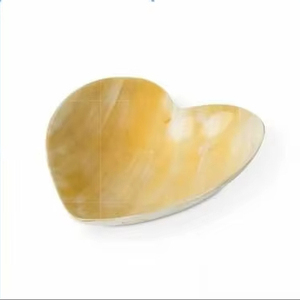 Bol à salade en corne de boeuf écologique fait à la main couverts polis uniques pour la maison et la table accessoires de fêtes d'affichage - Product Image 1