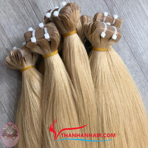 Meilleure vente 100% humain Double dessiné bande Extensions de cheveux grand Stock os cheveux raides de haute qualité et populaire - Product Image 3