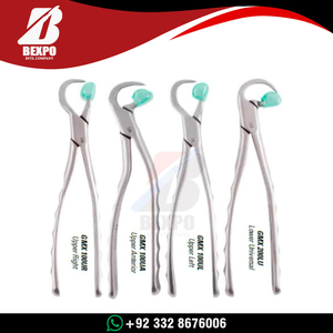 Pinces d'extraction dentaire de qualité supérieure, série standard, lot de 4 pièces, vente en gros, pinces dentaires en acier inoxydable de haute qualité - Product Image 3