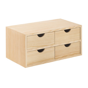 กล่องเก็บของขนาดเล็ก 4 ช่อง ขนาด 40x20x18.5 ซม. - Product Image 1