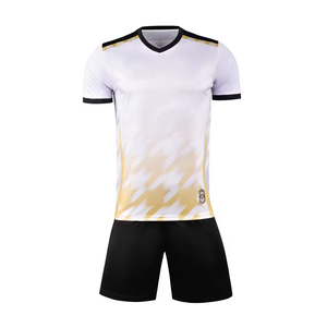 Conjunto de Uniforme de Fútbol para Hombre de Primera Calidad, Camisetas y Pantalones Cortos de Fútbol Sublimados, Jersey de Fútbol Personalizado al por Mayor - Product Image 2