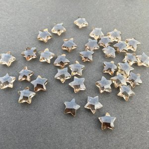 Quartz fumé forme d'étoile perles de pierres précieuses en vrac perles d'étoile sculptées naturelles pour la fabrication de bijoux Bracelet collier bricolage - Product Image 5