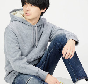 Venta al por mayor al aire libre táctico pulóver liso Sudadera con capucha para hombres rendimiento cálido invierno algodón Sudadera con capucha - Product Image 5